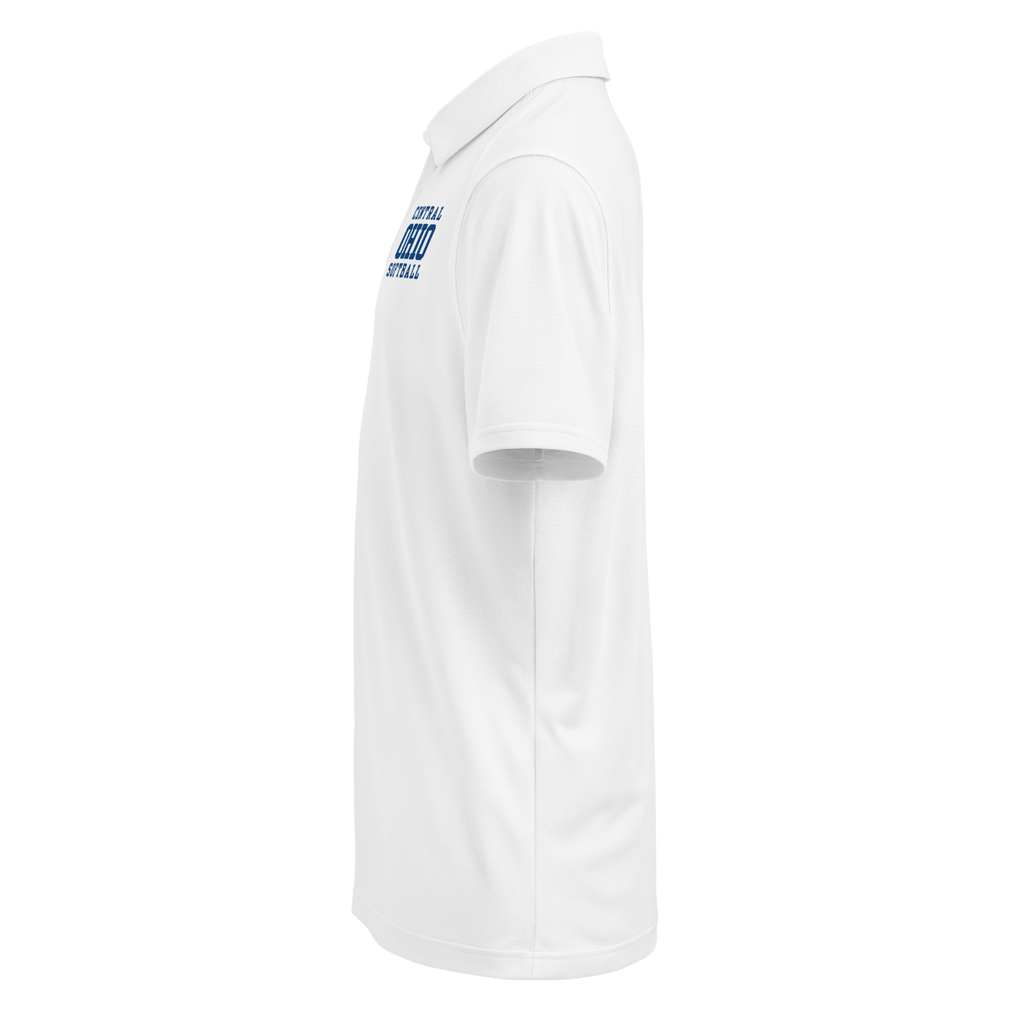 C.O. PRIDE - Under Armour Polo - Blue Text Logo (EMB)