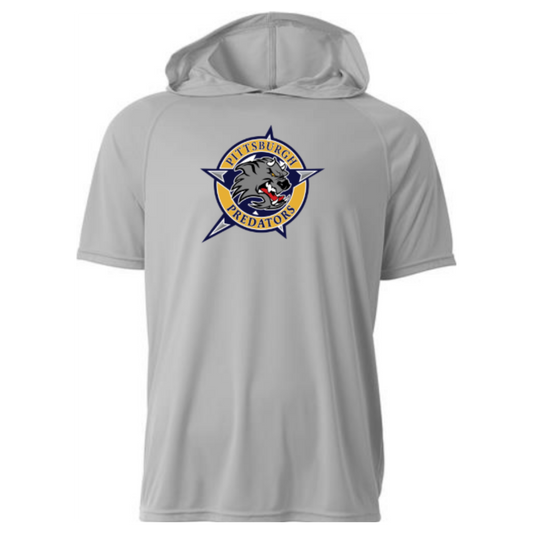 PITTSBURGH PREDATORS - A4 Adult Short Sleeve Hoodie Tee