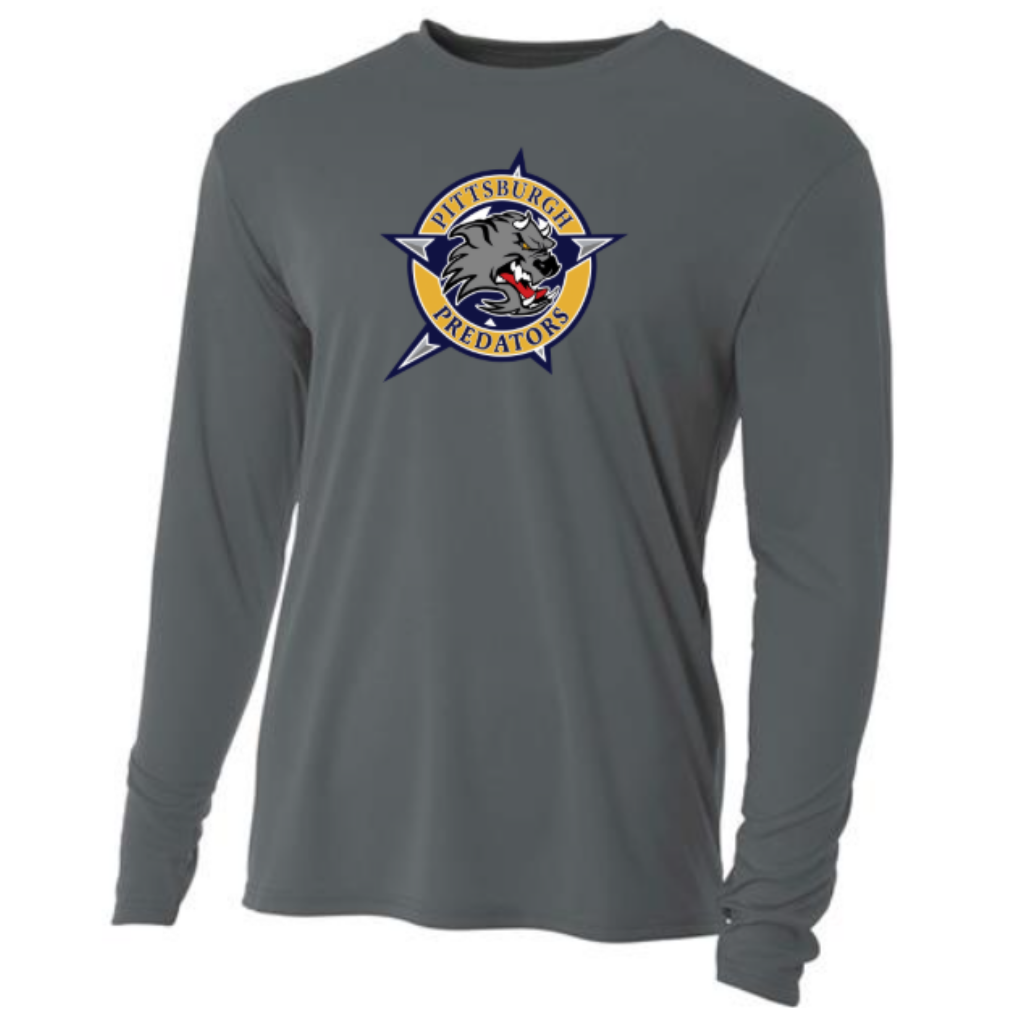 PITTSBURGH PREDATORS - A4 Adult Performance Long Sleeve Shirt