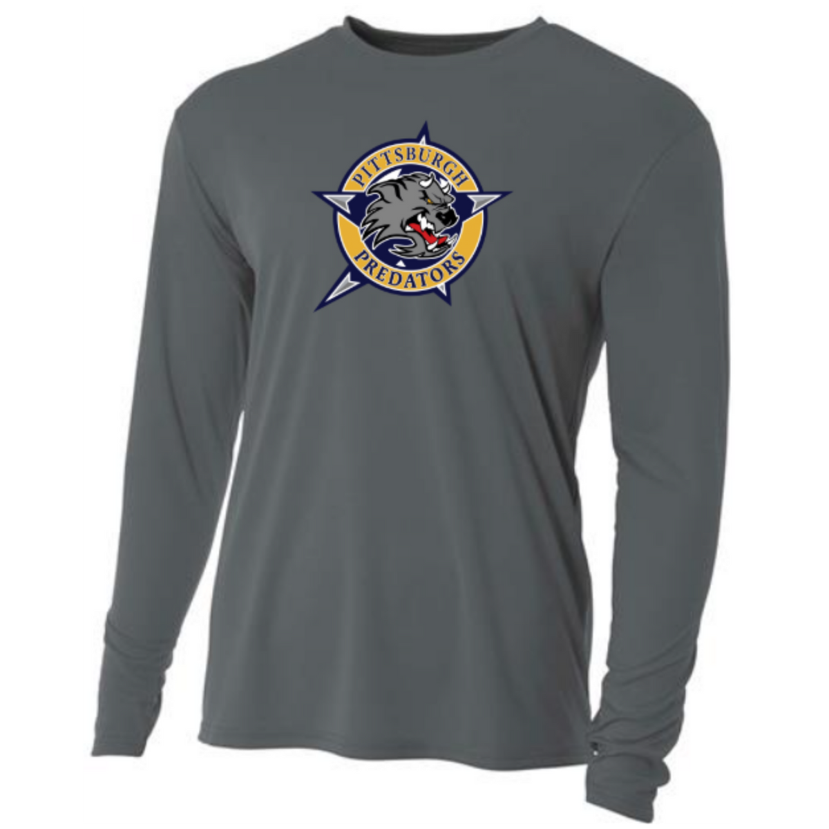 PITTSBURGH PREDATORS - A4 Adult Performance Long Sleeve Shirt