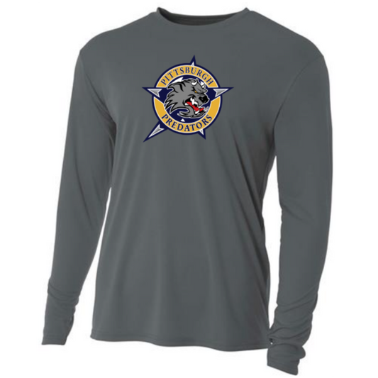 PITTSBURGH PREDATORS - A4 Adult Performance Long Sleeve Shirt