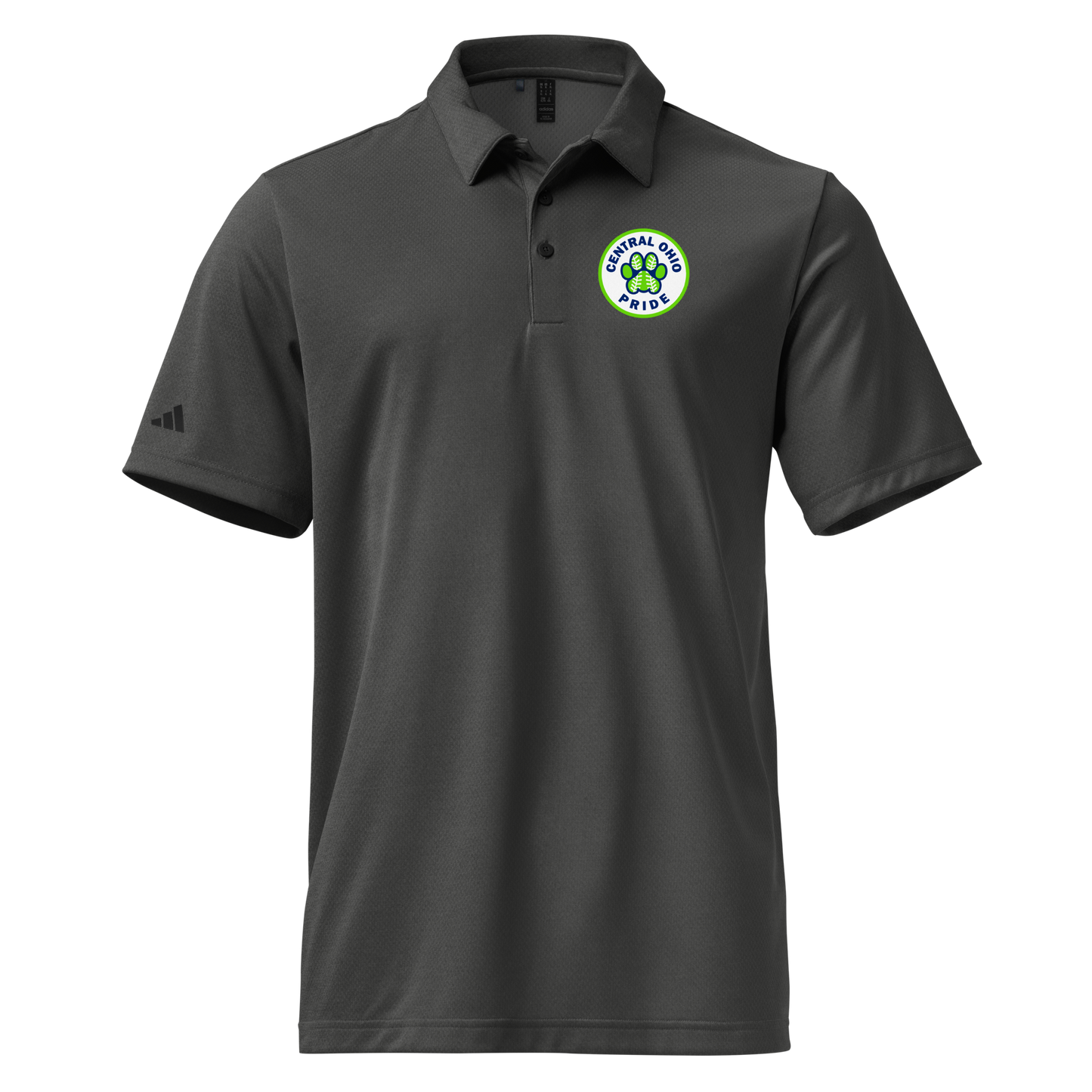 C.O. PRIDE - Adidas Polo - Printed Circle Logo