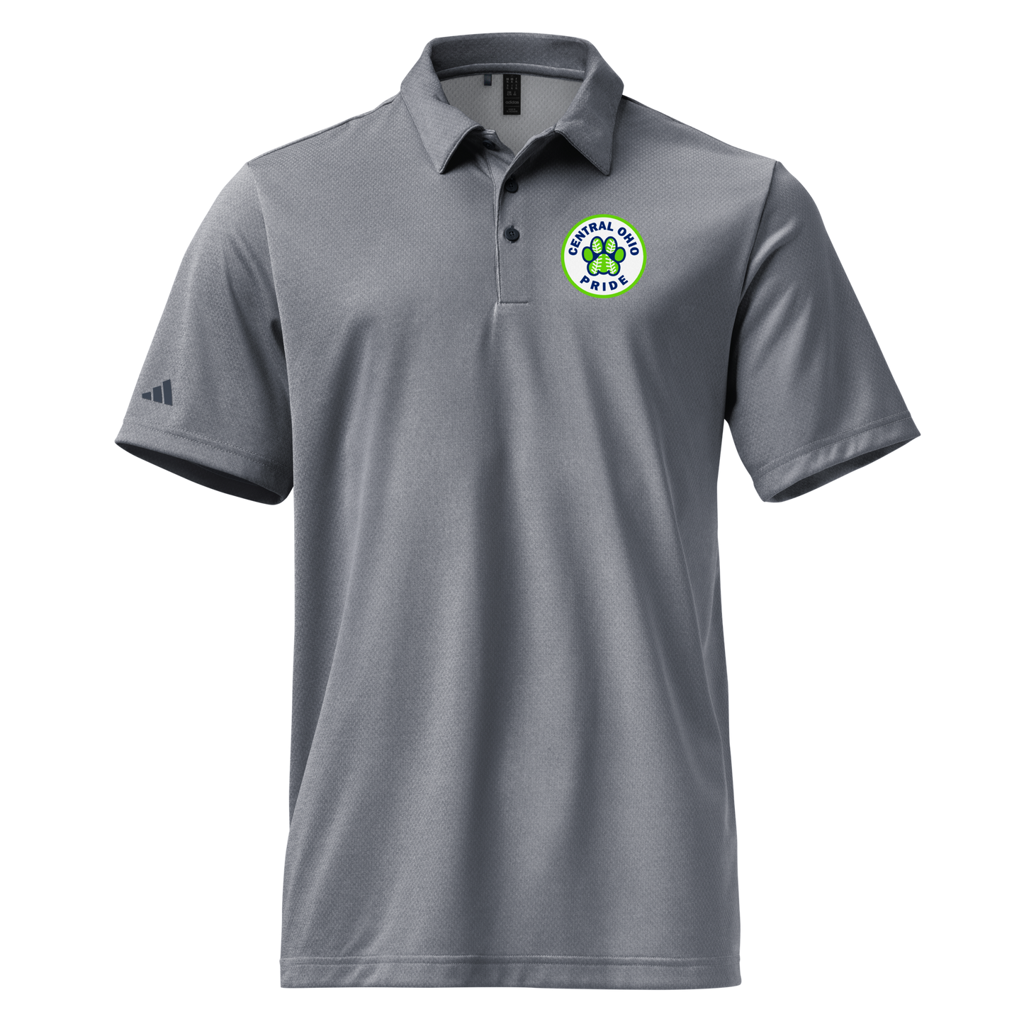 C.O. PRIDE - Adidas Polo - Printed Circle Logo