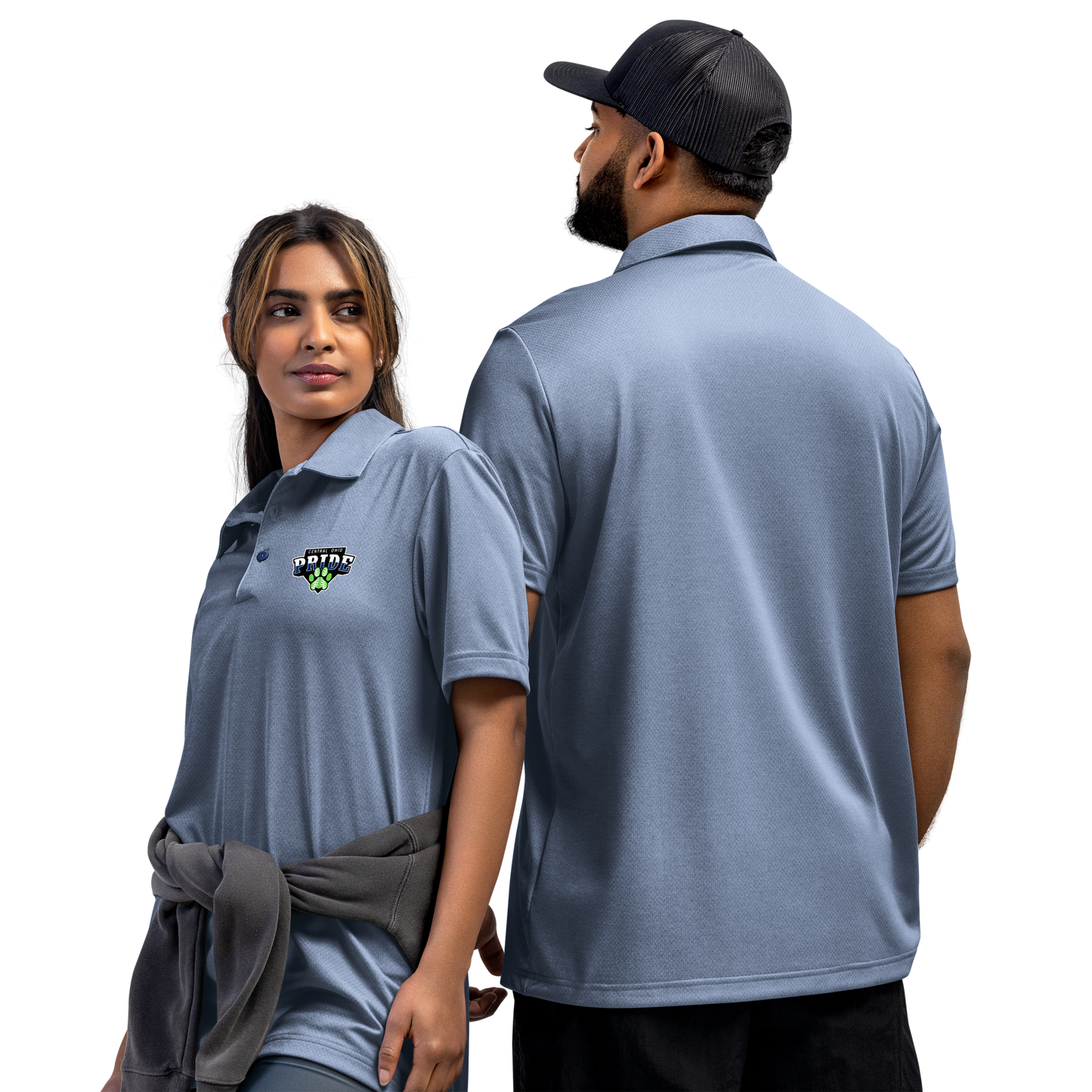C.O. PRIDE - Adidas Polo - Printed Classic Logo