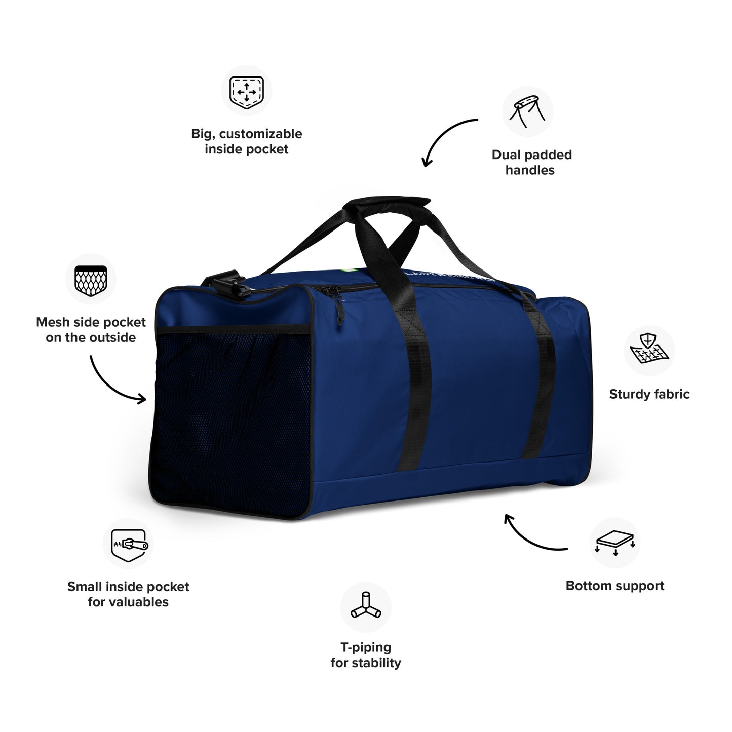 C.O. PRIDE - Personalized Duffle Bag