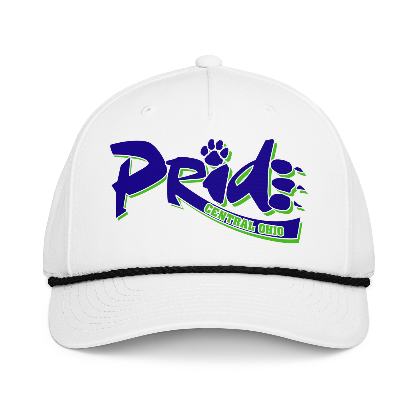 C.O. PRIDE - Rope Hat - Printed Pride Text Logo