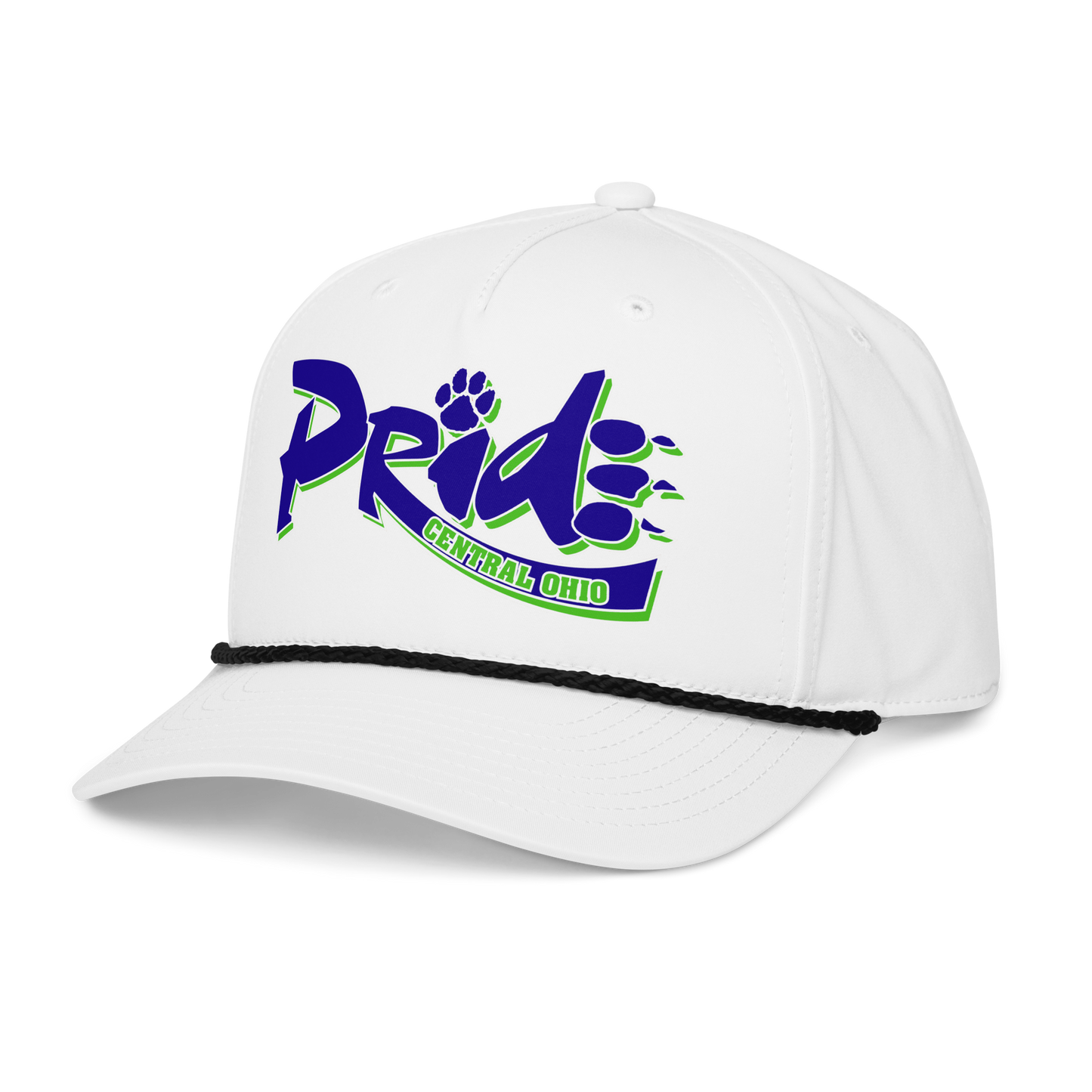 C.O. PRIDE - Rope Hat - Printed Pride Text Logo