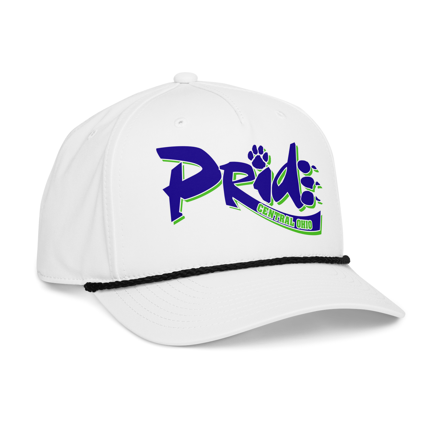C.O. PRIDE - Rope Hat - Printed Pride Text Logo