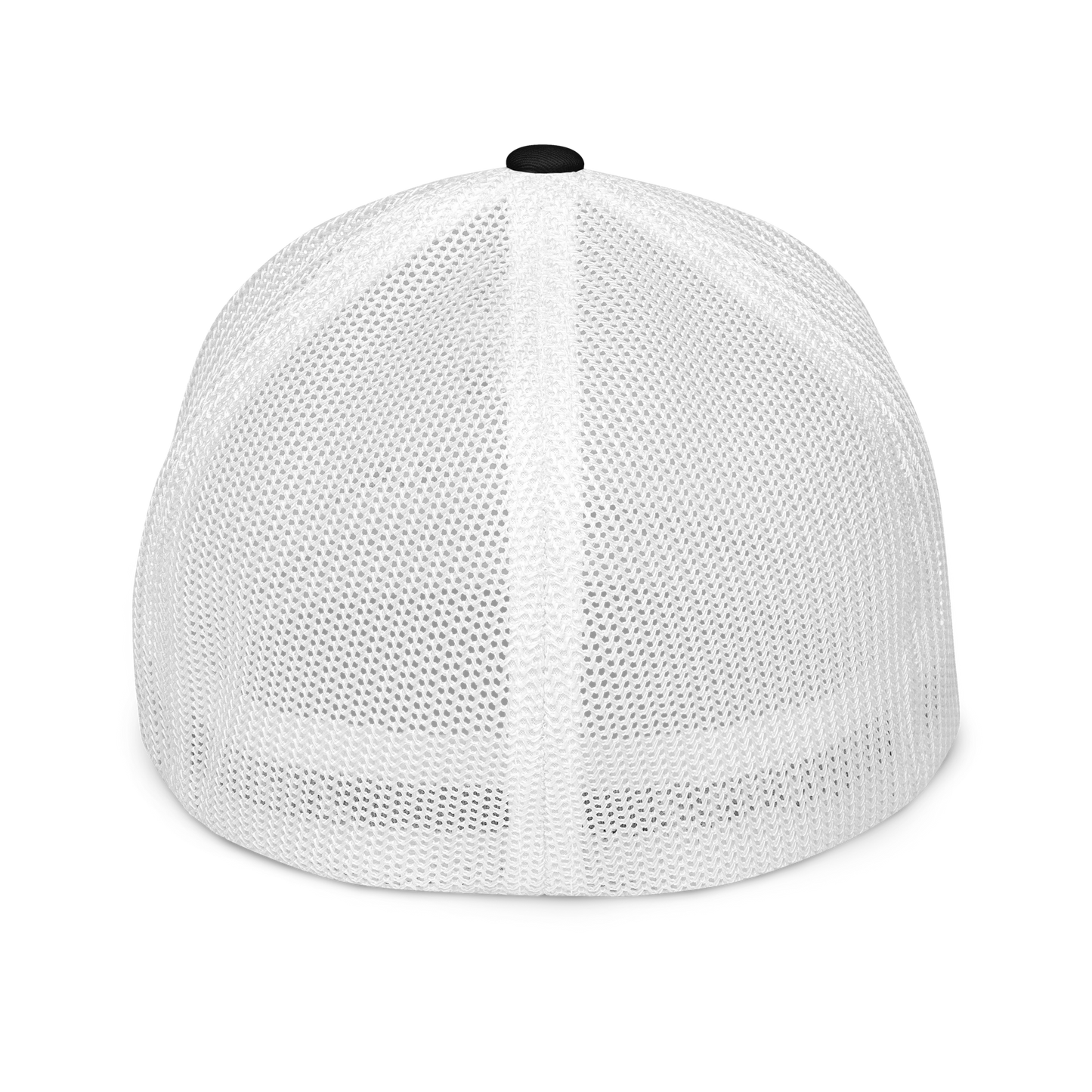 C.O. PRIDE - FlexFit Mesh Trucker Hat - Printed Slanted Text Logo