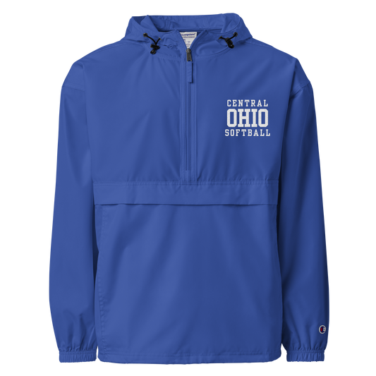 C.O. PRIDE - Champion Quarter Zip Jacket - Text Logo (EMB)