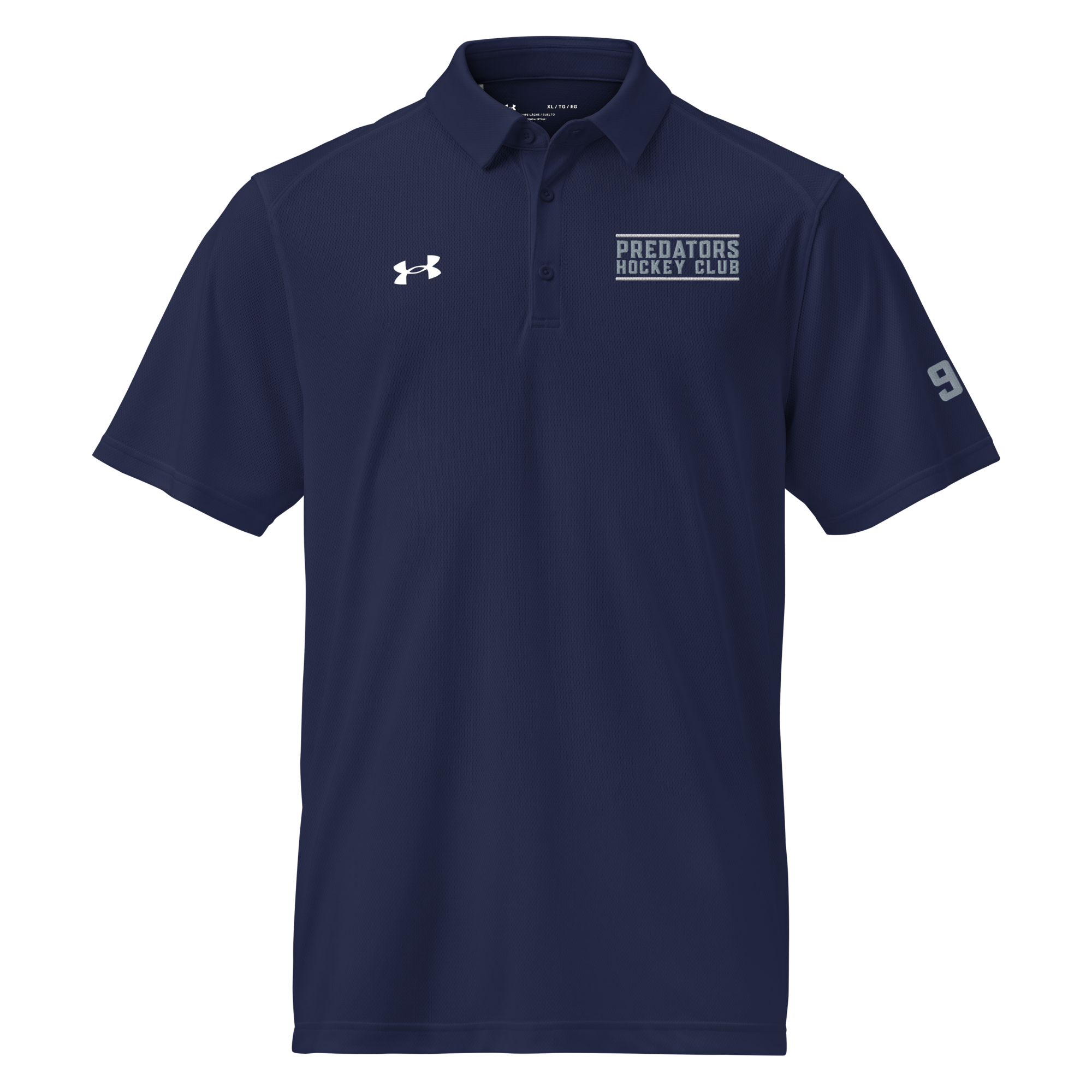 PITTSBURGH PREDATORS - Personalized Under Armour Polo (EMB)