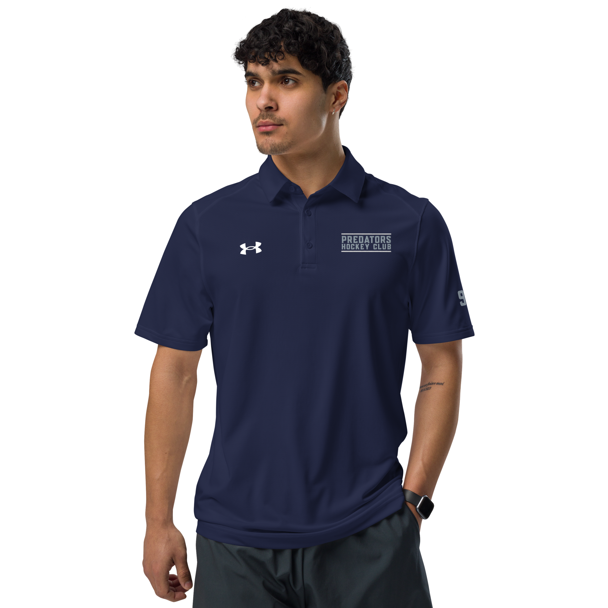 PITTSBURGH PREDATORS - Personalized Under Armour Polo (EMB)