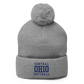 C.O. PRIDE - Beanie - Blue Text Logo (EMB)