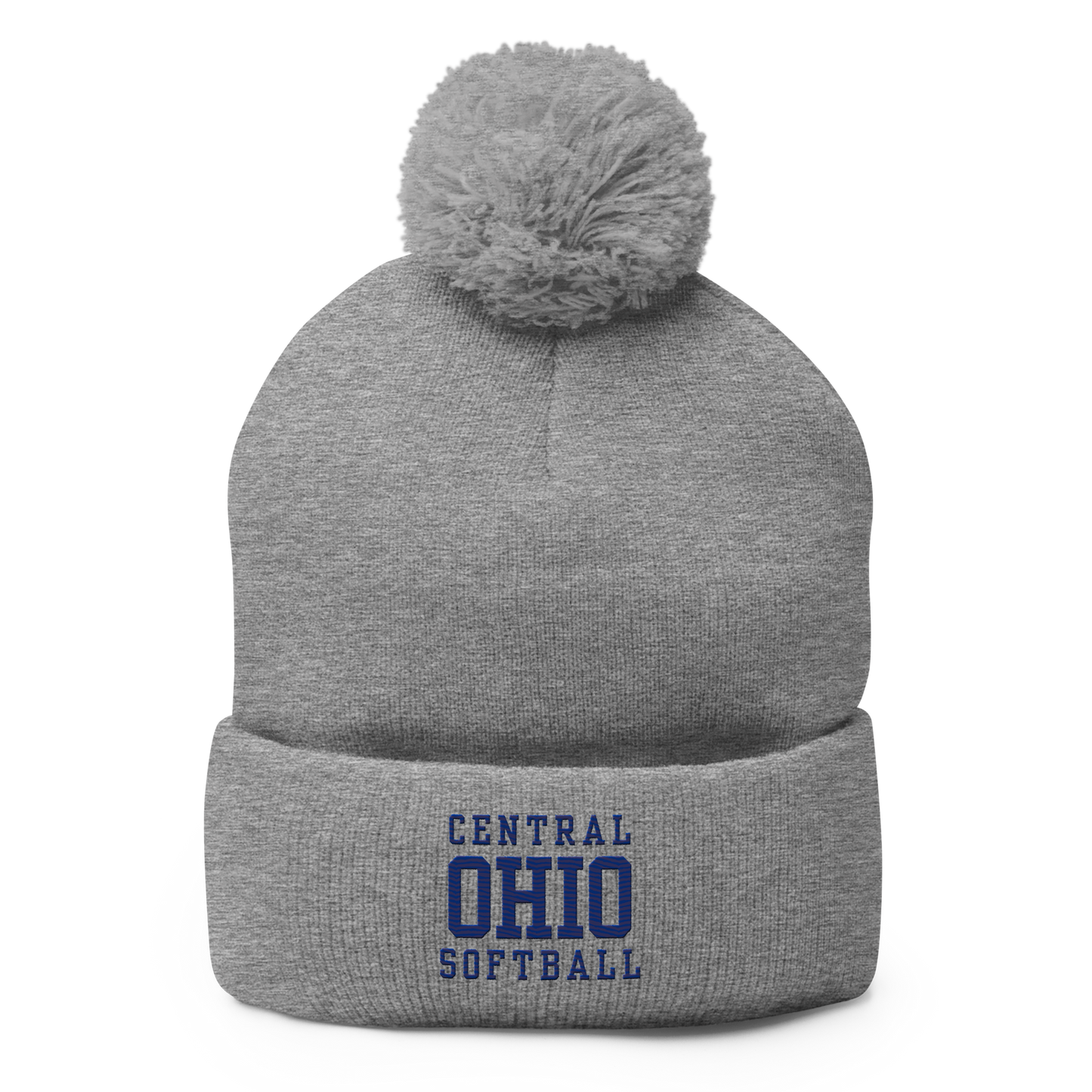 C.O. PRIDE - Beanie - Blue Text Logo (EMB)