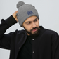 C.O. PRIDE - Beanie - Blue Text Logo (EMB)