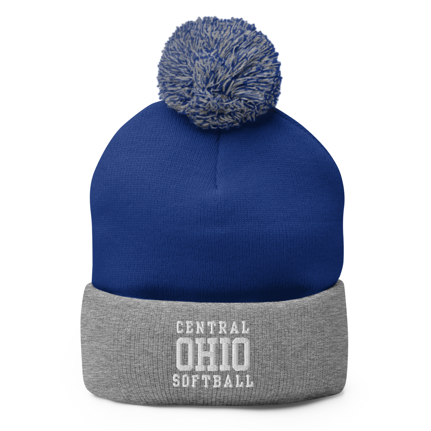 C.O. PRIDE - Beanie - White Text Logo (EMB)