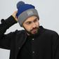 C.O. PRIDE - Beanie - White Text Logo (EMB)