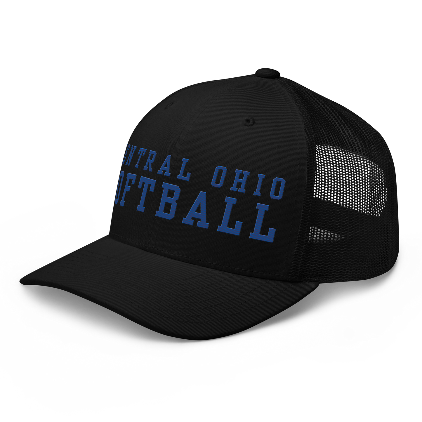 C.O. PRIDE - Snapback Trucker Hat - Text Logo (EMB)