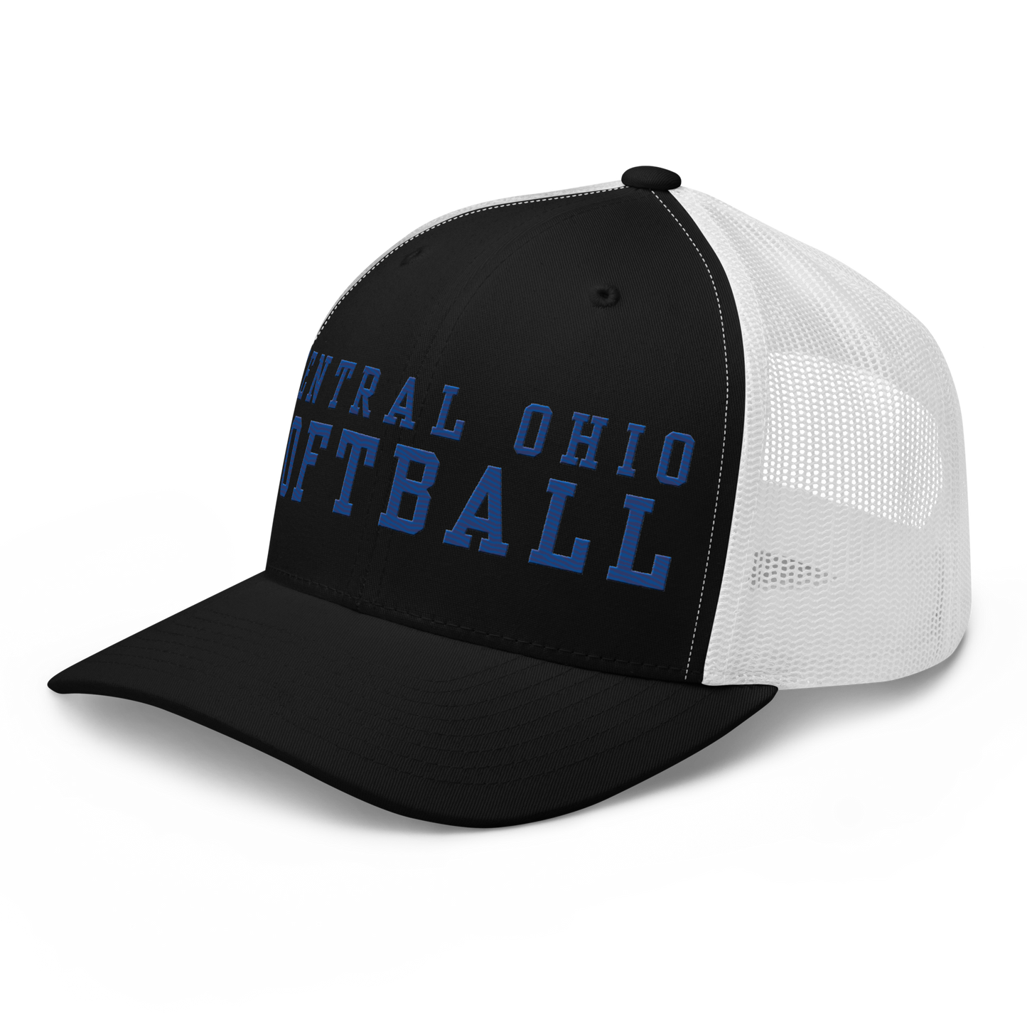 C.O. PRIDE - Snapback Trucker Hat - Text Logo (EMB)