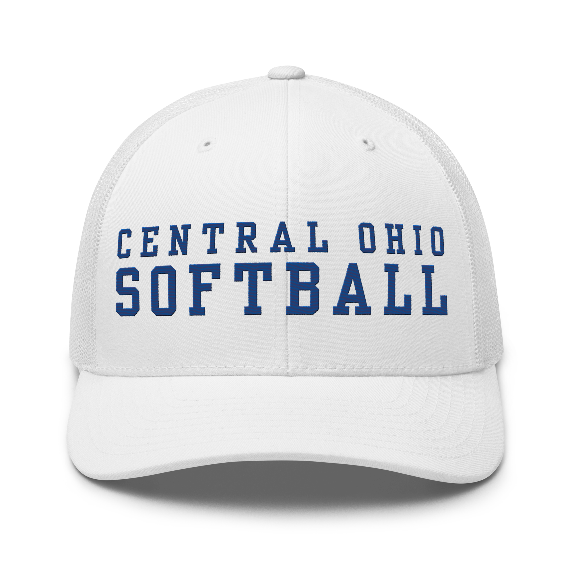 C.O. PRIDE - Snapback Trucker Hat - Text Logo (EMB)