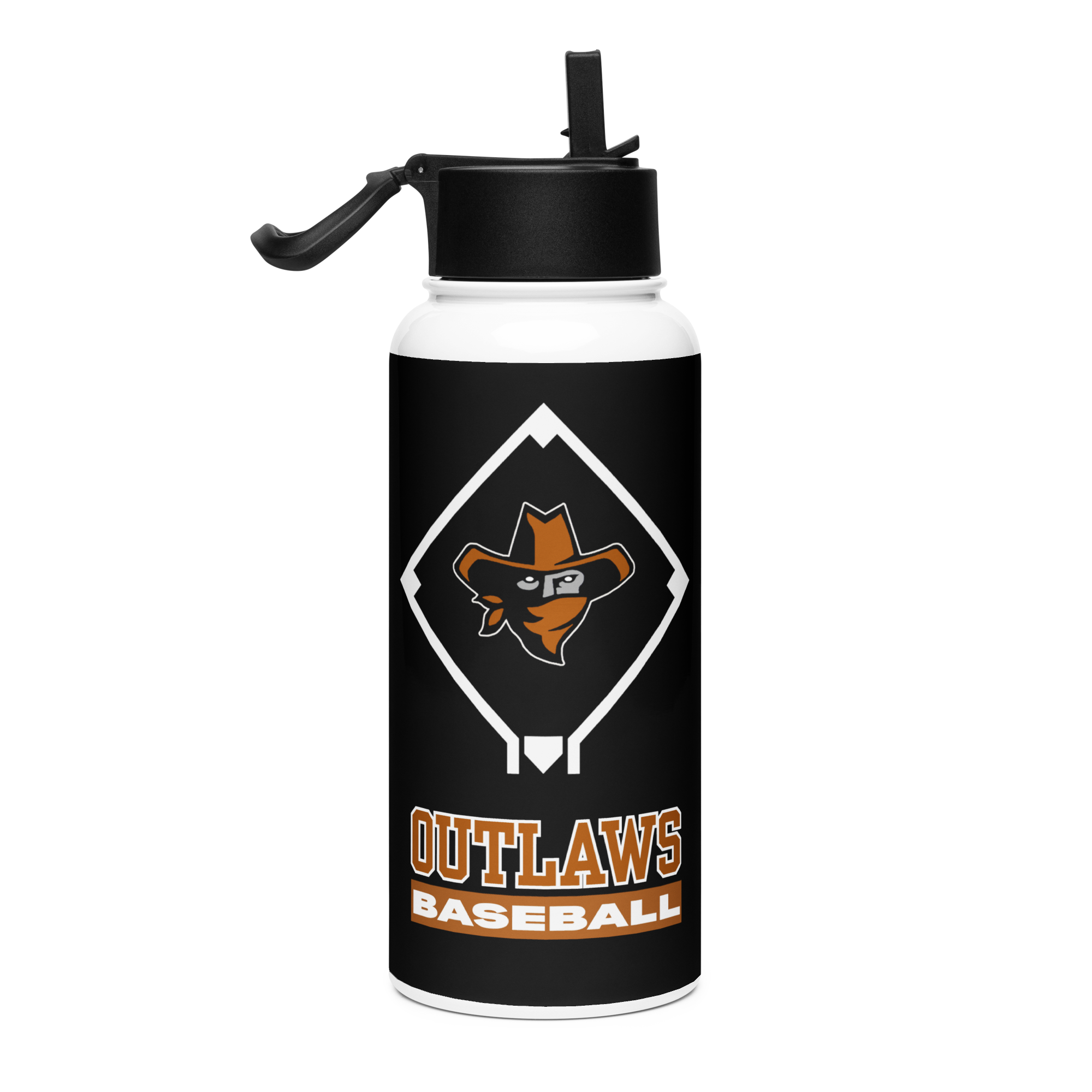 OUTLAWS - Personalized Stainless Steel Water Bottle (32 oz.)