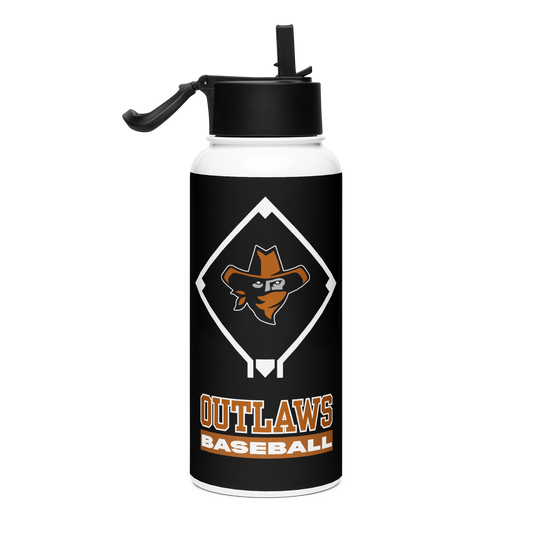 OUTLAWS - Personalized Stainless Steel Water Bottle (32 oz.)