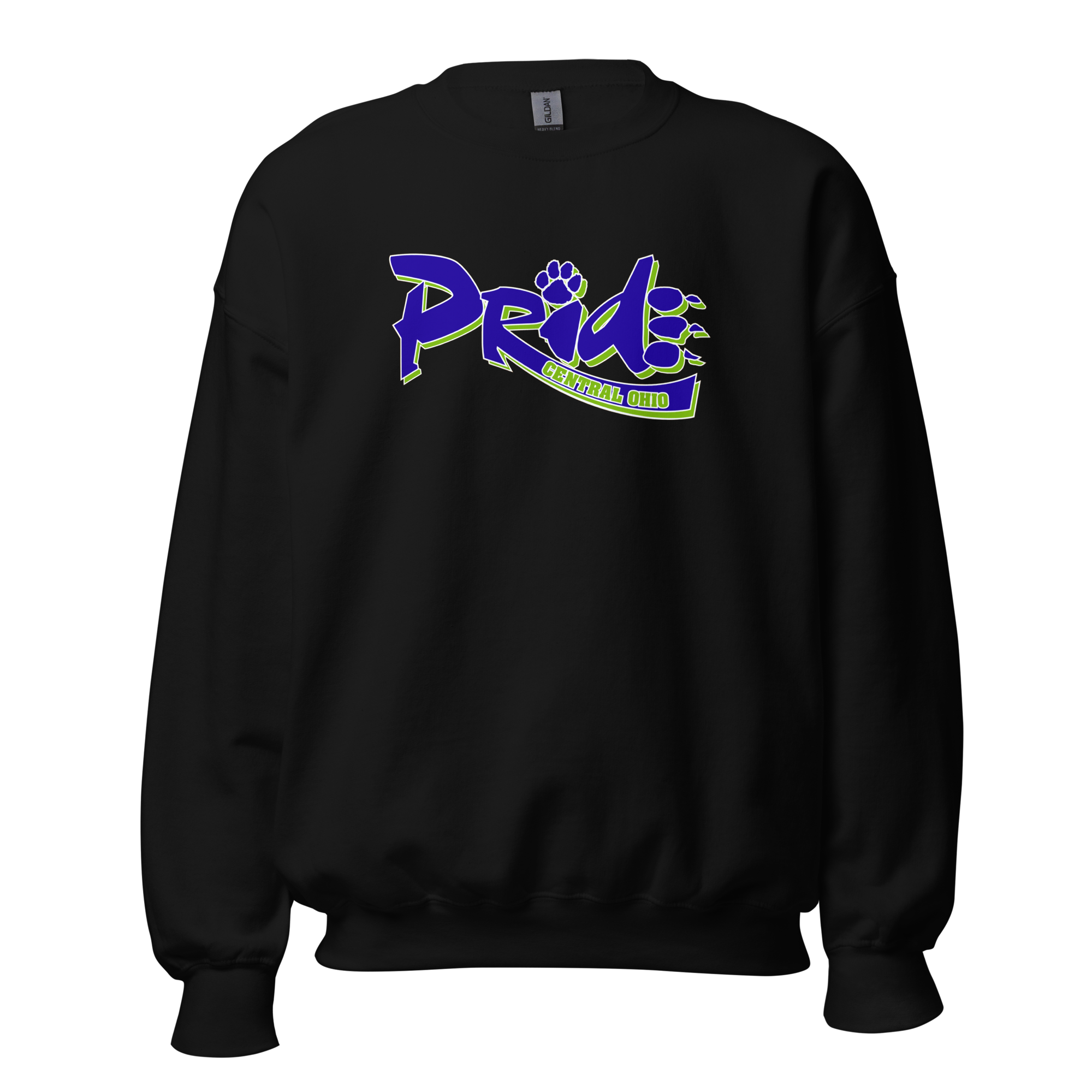 C.O. PRIDE - Crewneck Sweatshirt - Pride Text Logo