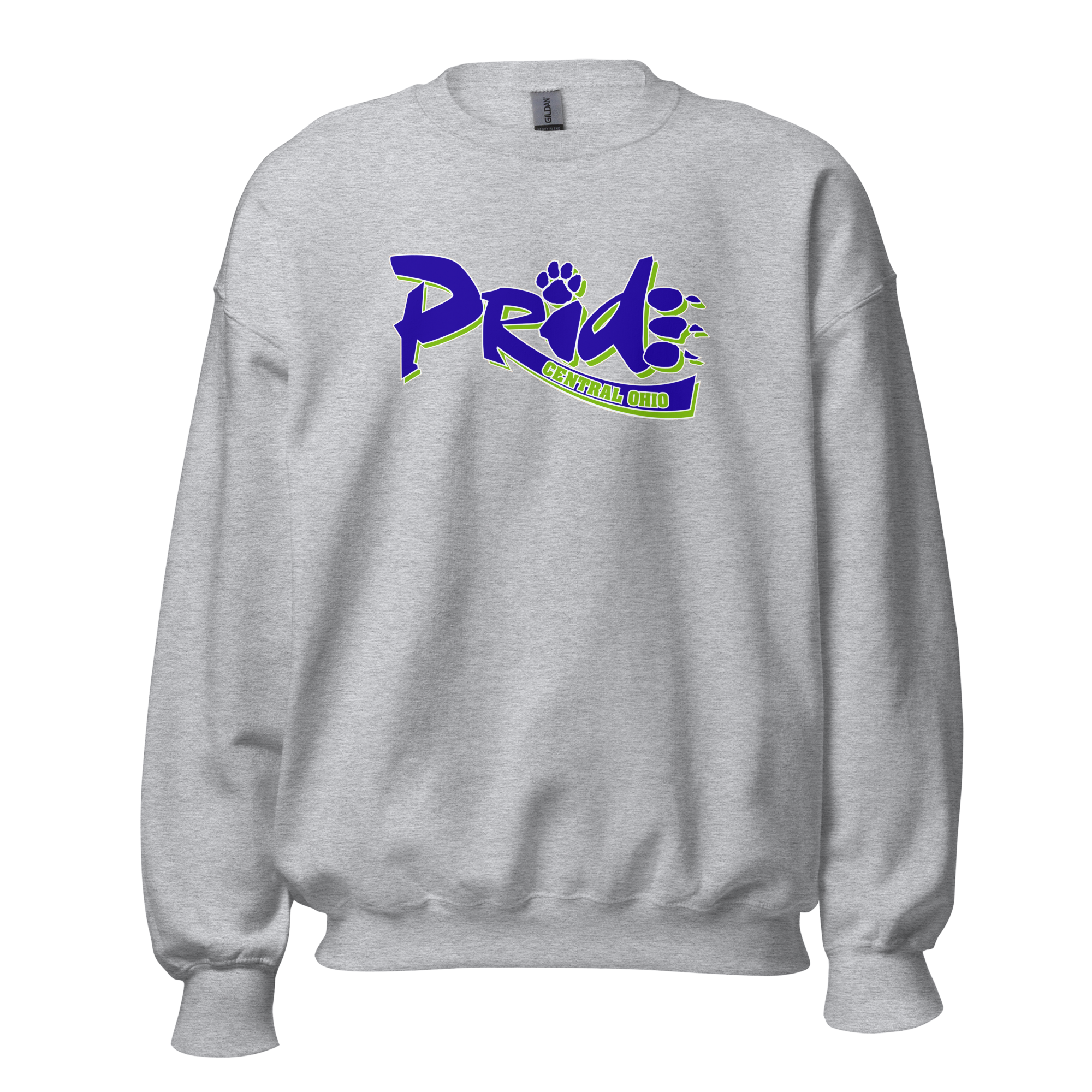 C.O. PRIDE - Crewneck Sweatshirt - Pride Text Logo
