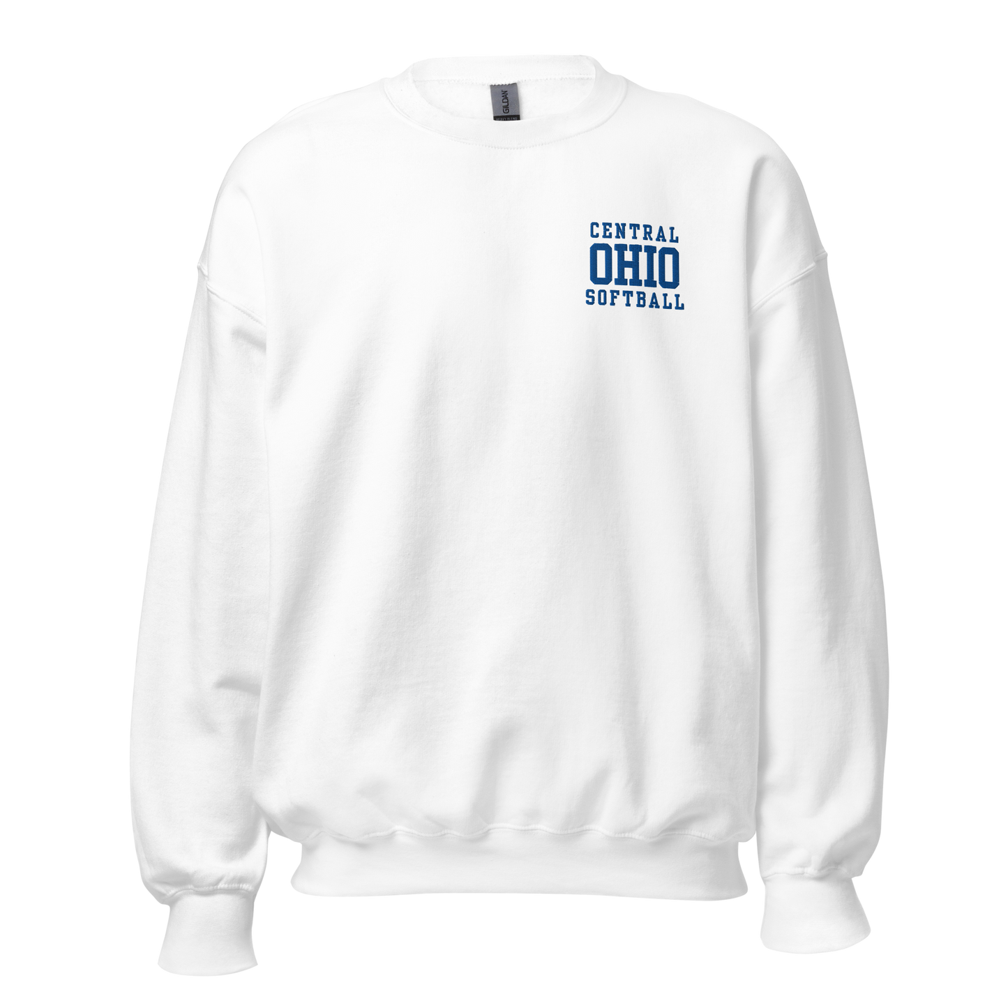 C.O. PRIDE - Crewneck Sweatshirt - Front (EMB) & Back (Printed) Logos