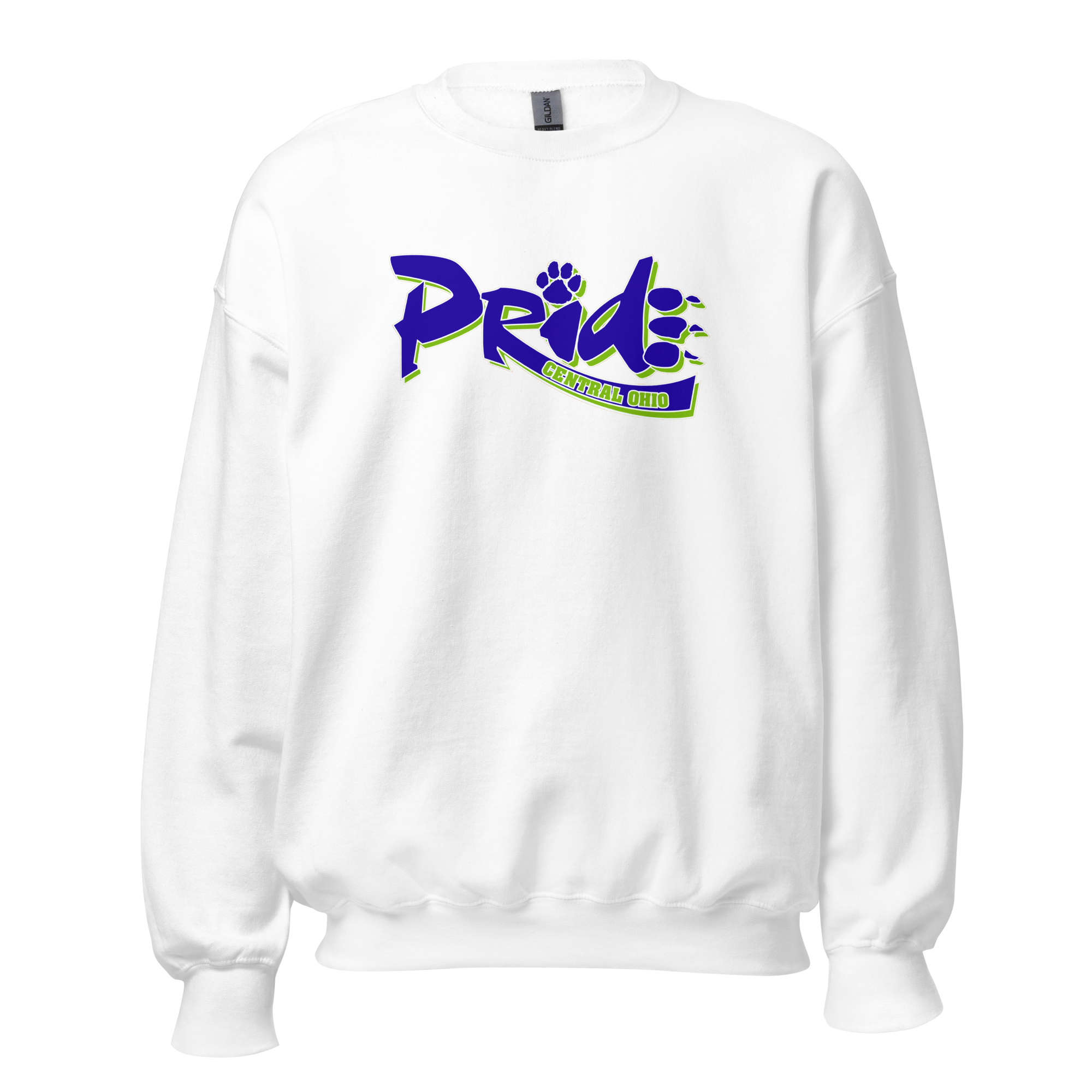 C.O. PRIDE - Crewneck Sweatshirt - Pride Text Logo
