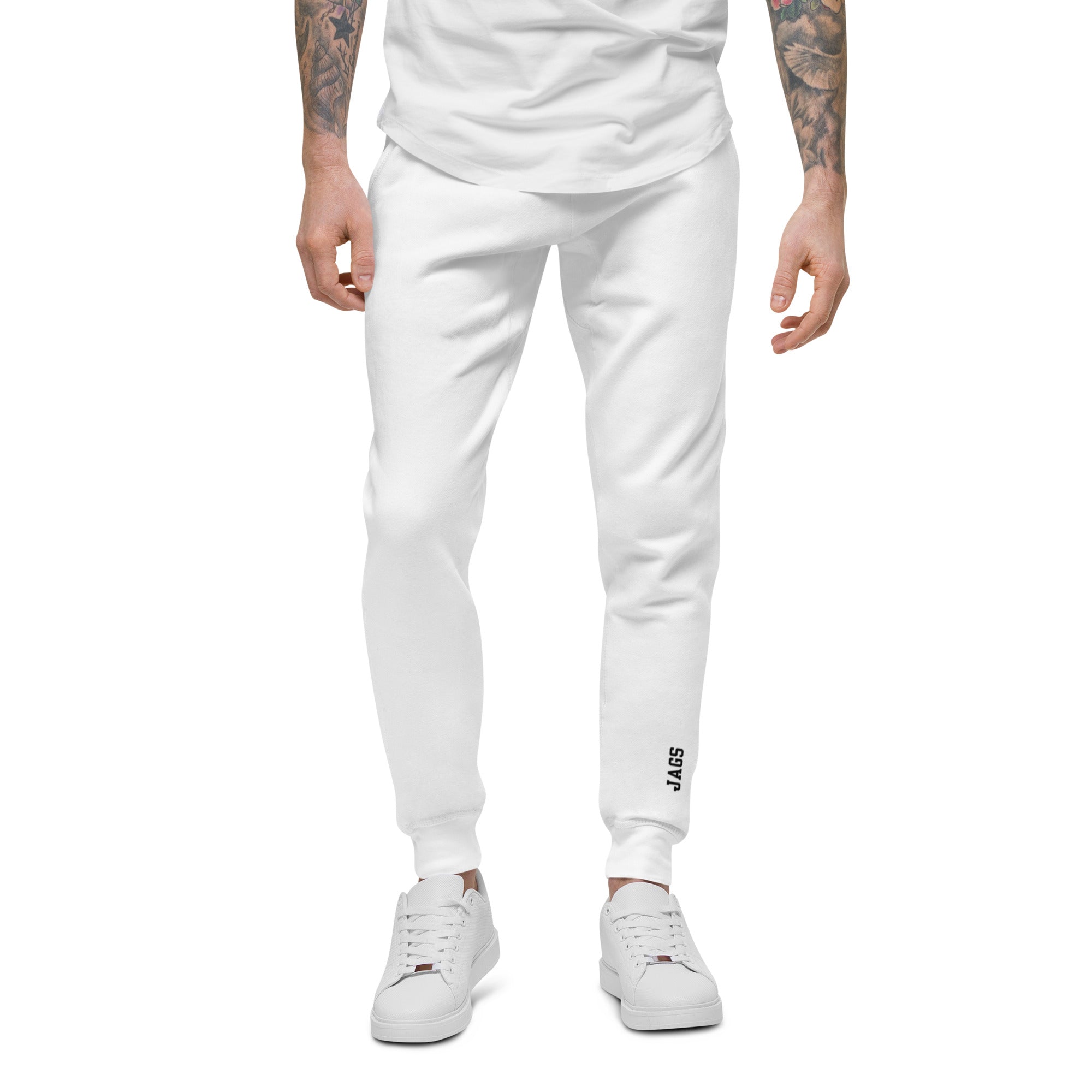 GV Fleece Sweatpants - White