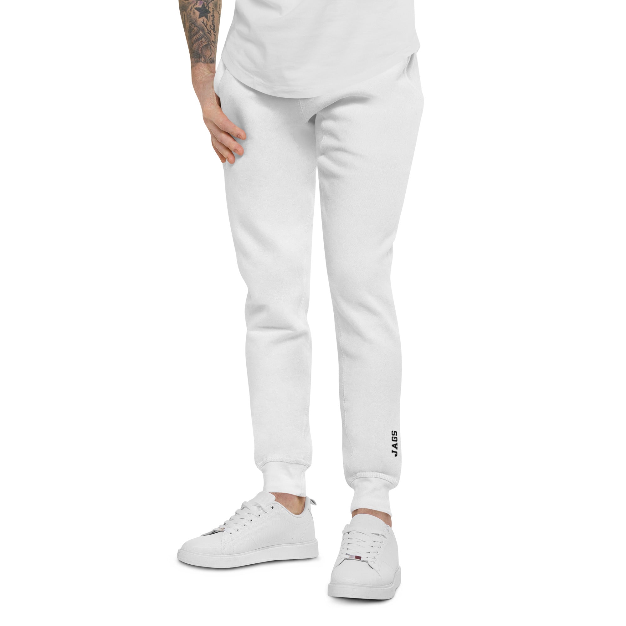 GV Fleece Sweatpants - White