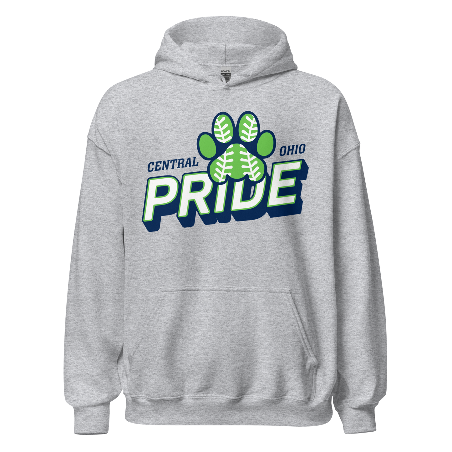 C.O. PRIDE - Base Hoodie - Slant Text Logo