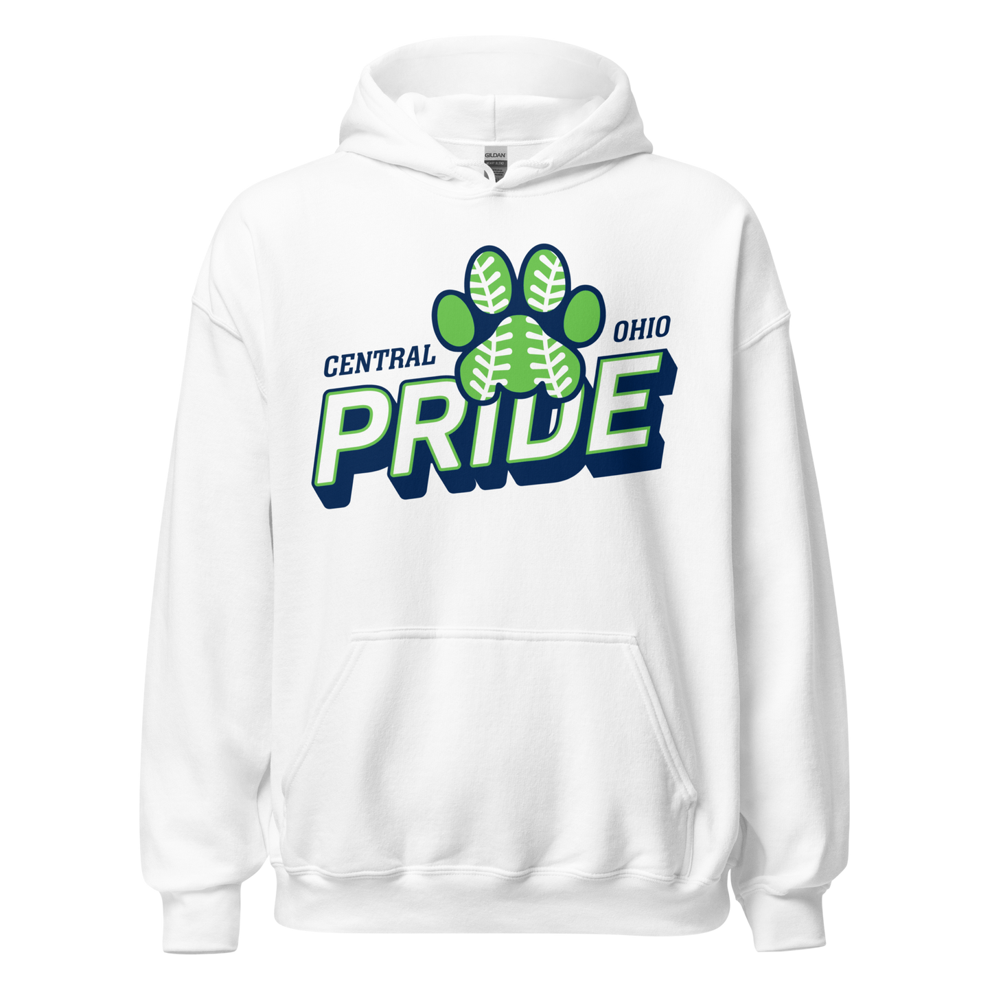 C.O. PRIDE - Base Hoodie - Slant Text Logo