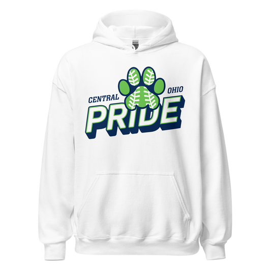 C.O. PRIDE - Base Hoodie - Slant Text Logo