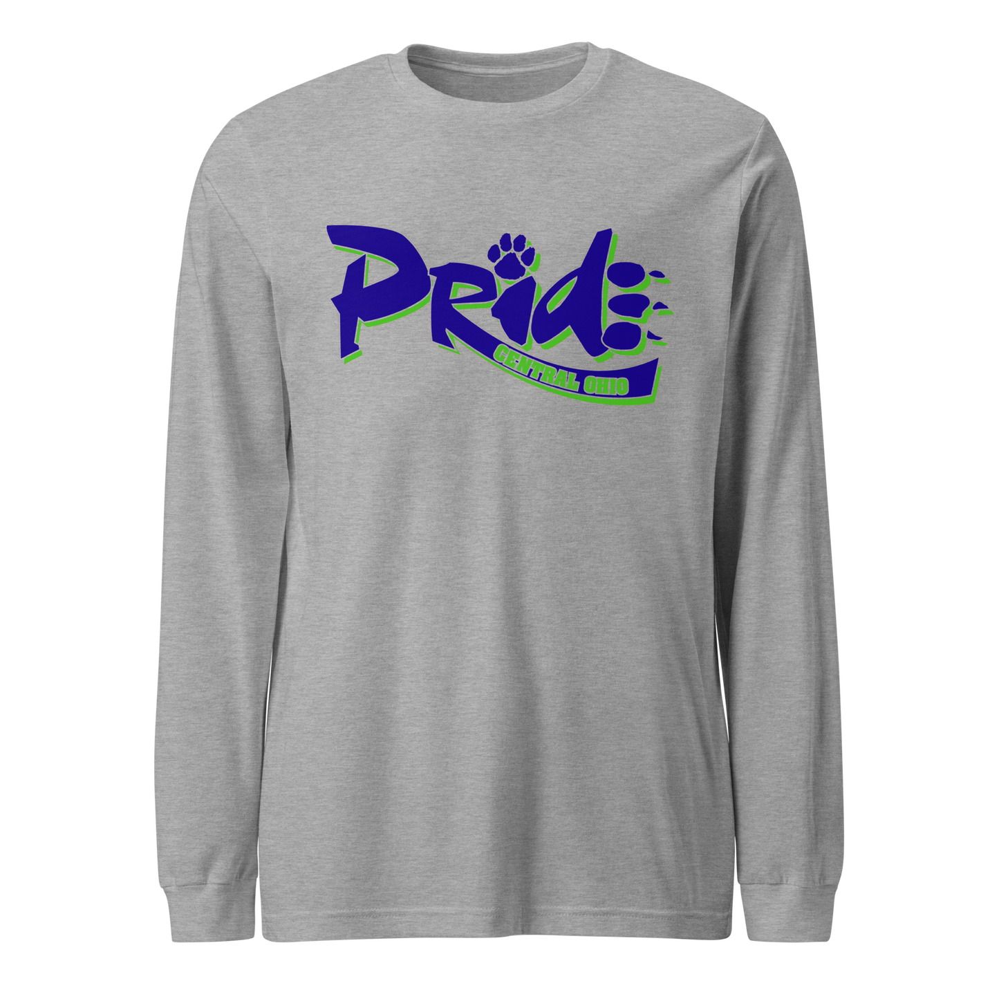 C.O. PRIDE - Soft Style Long Sleeve - Pride Text Logo