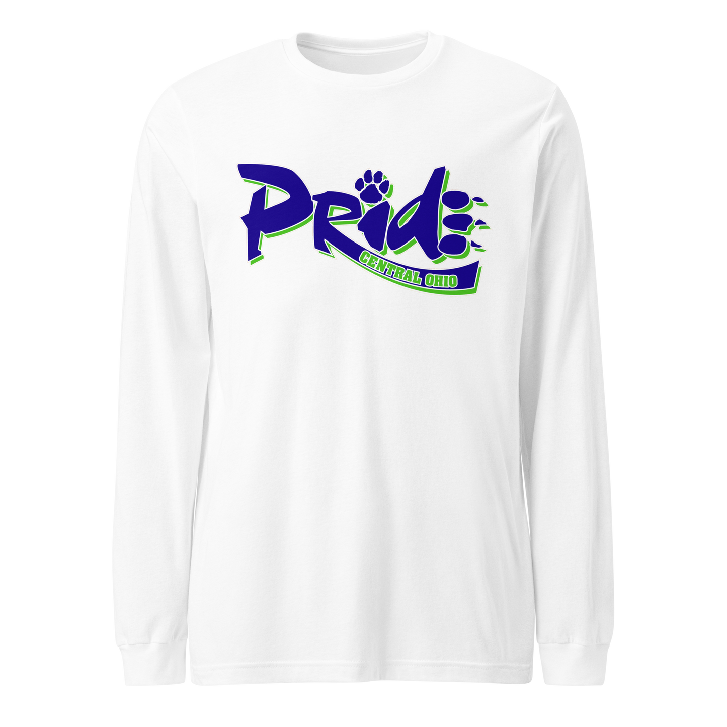 C.O. PRIDE - Soft Style Long Sleeve - Pride Text Logo