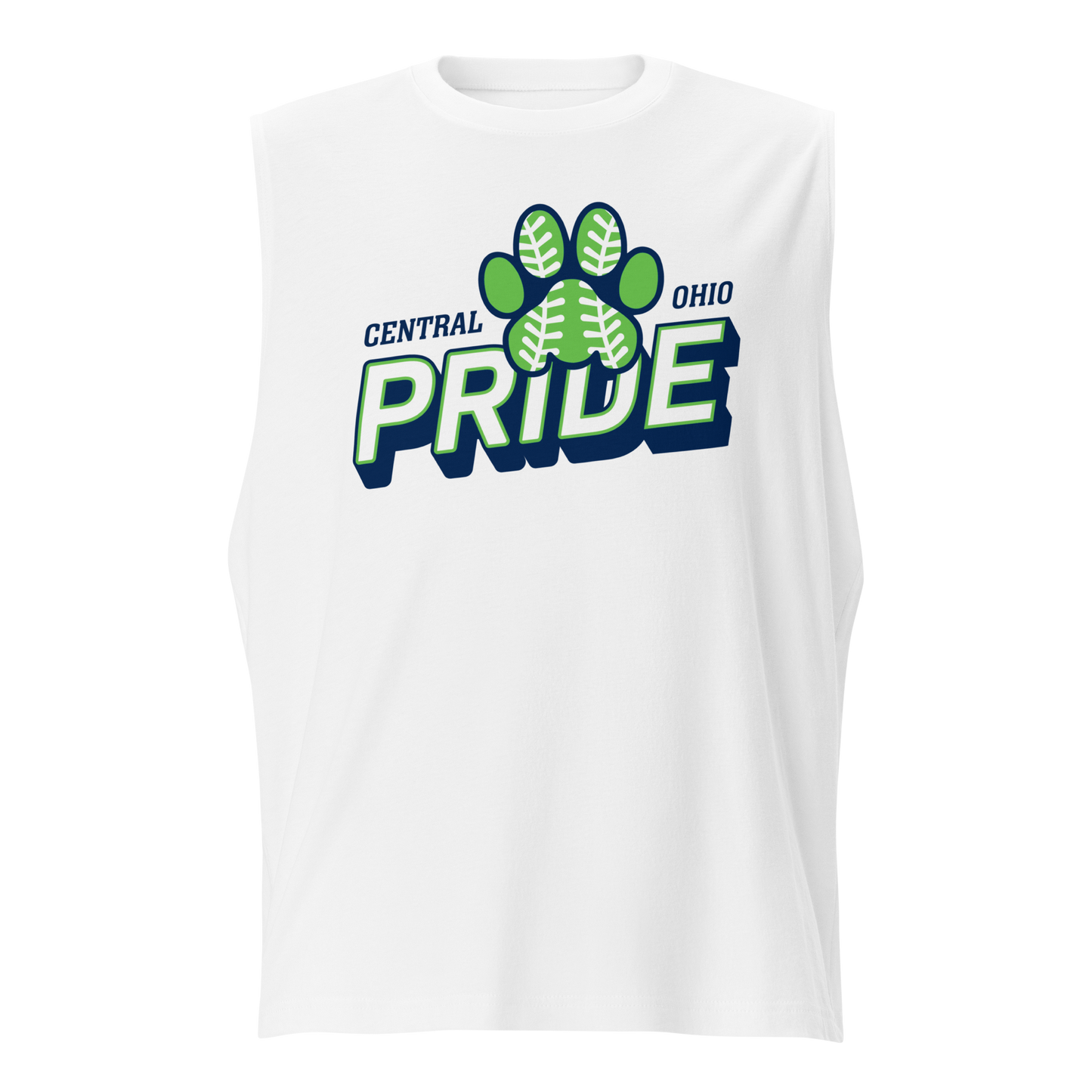 C.O. PRIDE - Tank Top - Slanted Text Logo
