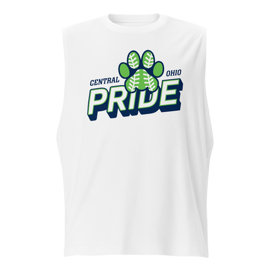 C.O. PRIDE - Tank Top - Slanted Text Logo