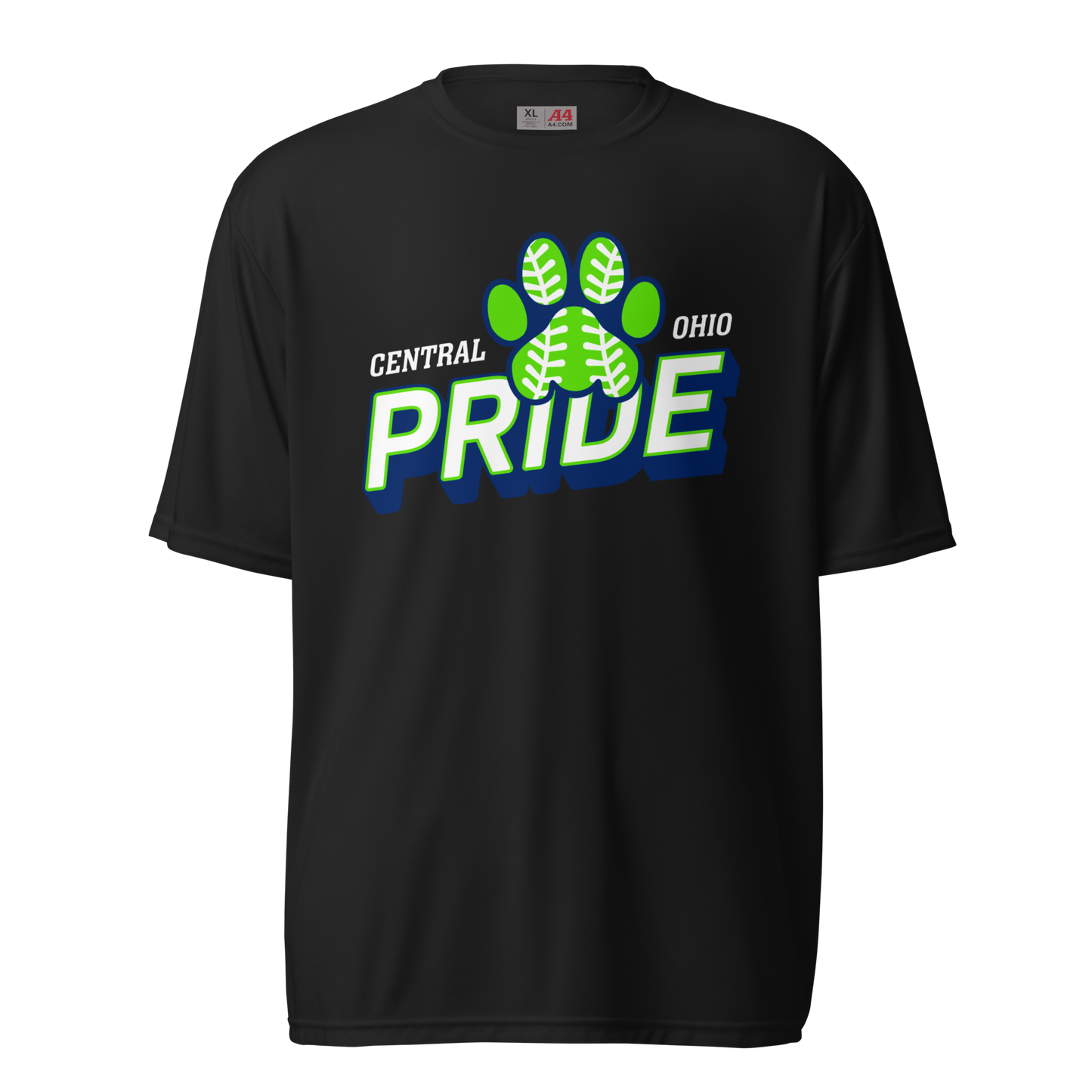 C.O. PRIDE - Performance Shirt - Slant Text Logo