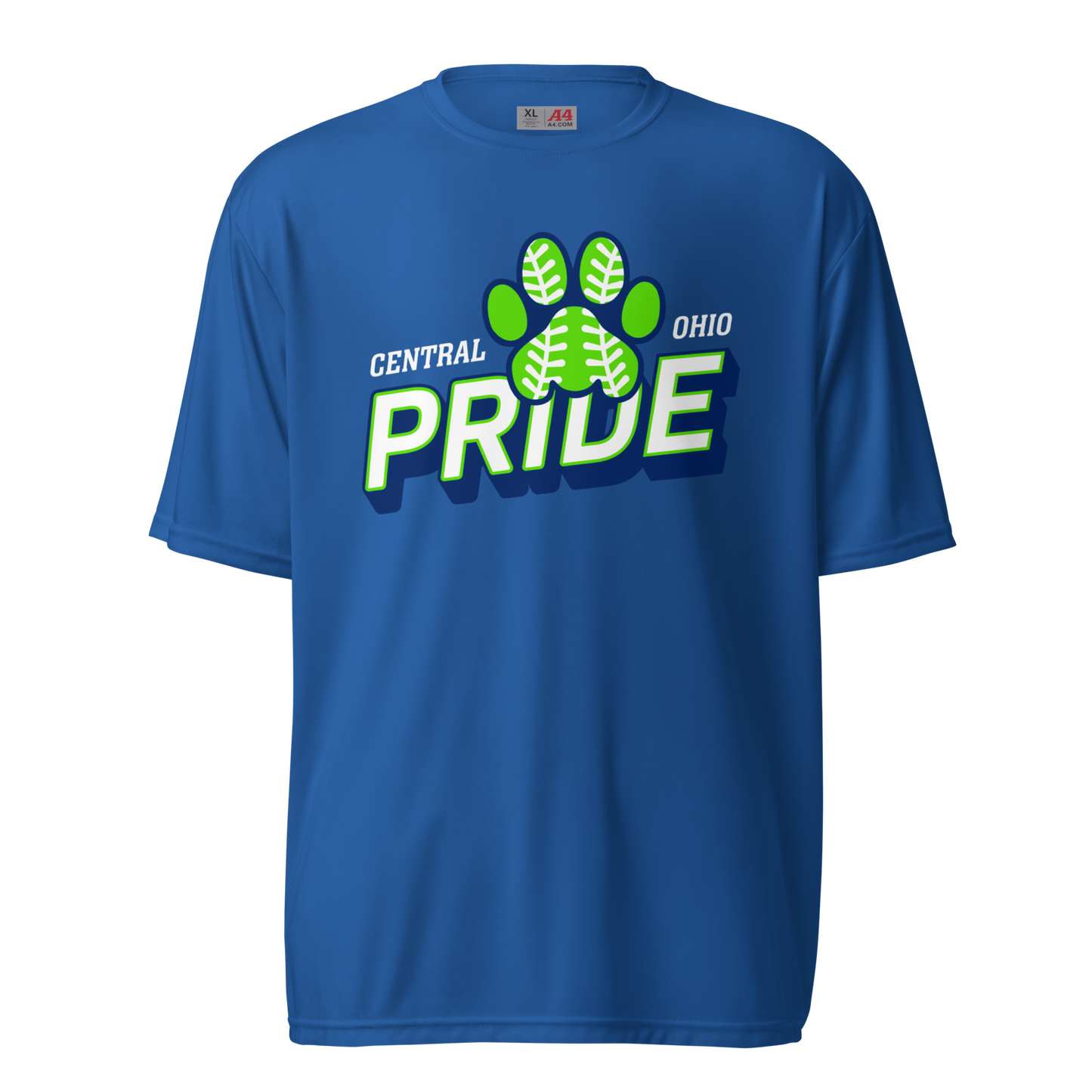 C.O. PRIDE - Performance Shirt - Slant Text Logo