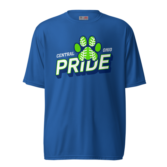 C.O. PRIDE - Performance Shirt - Slant Text Logo