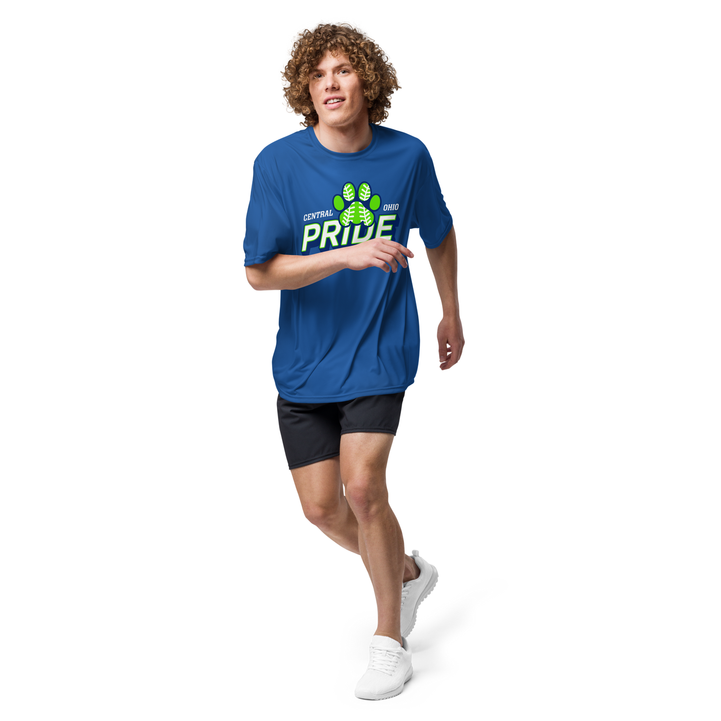 C.O. PRIDE - Performance Shirt - Slant Text Logo