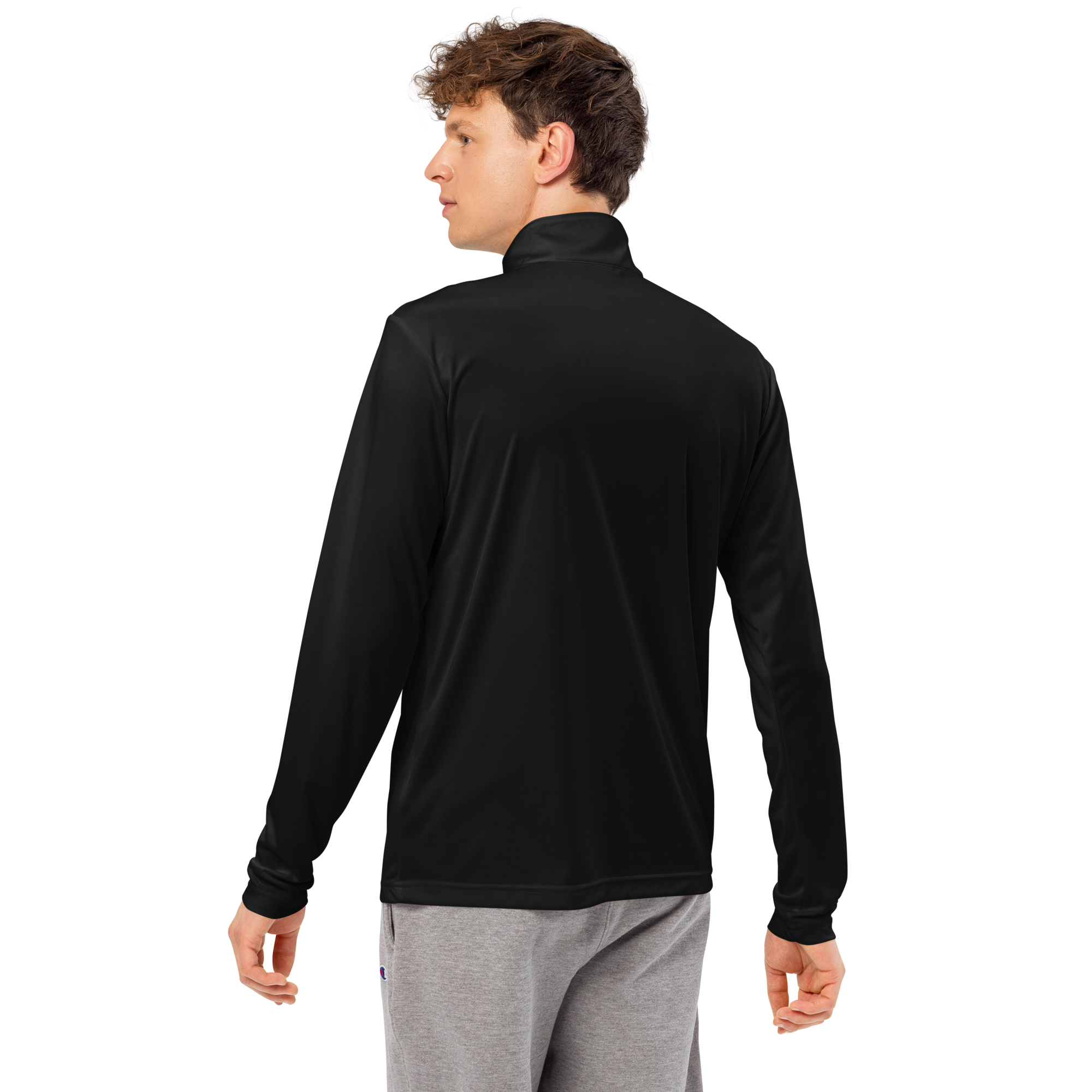 C.O. PRIDE - Lightweight Quarter Zip - Pride Text Logo