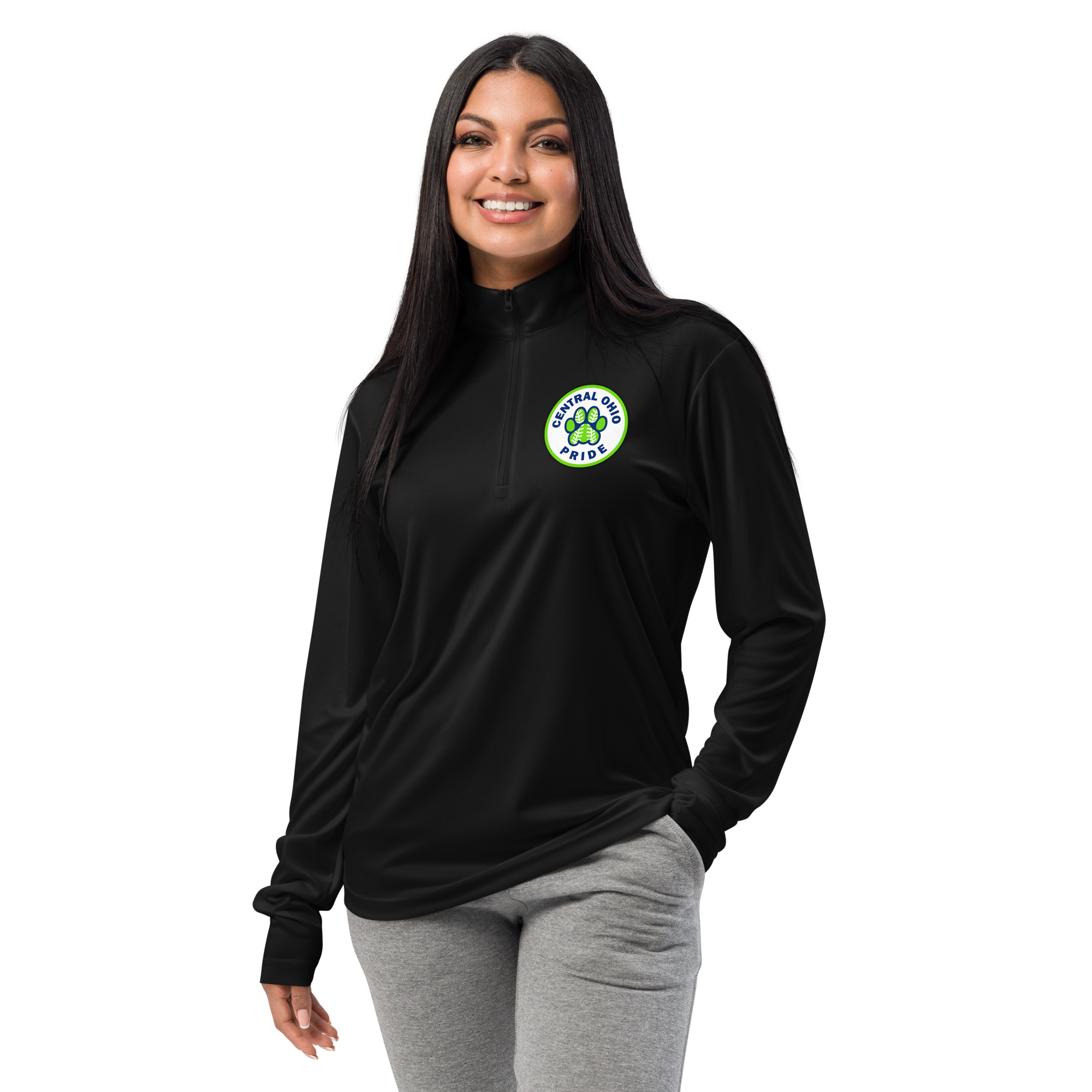 C.O. PRIDE - Lightweight Quarter Zip - Circle Logo