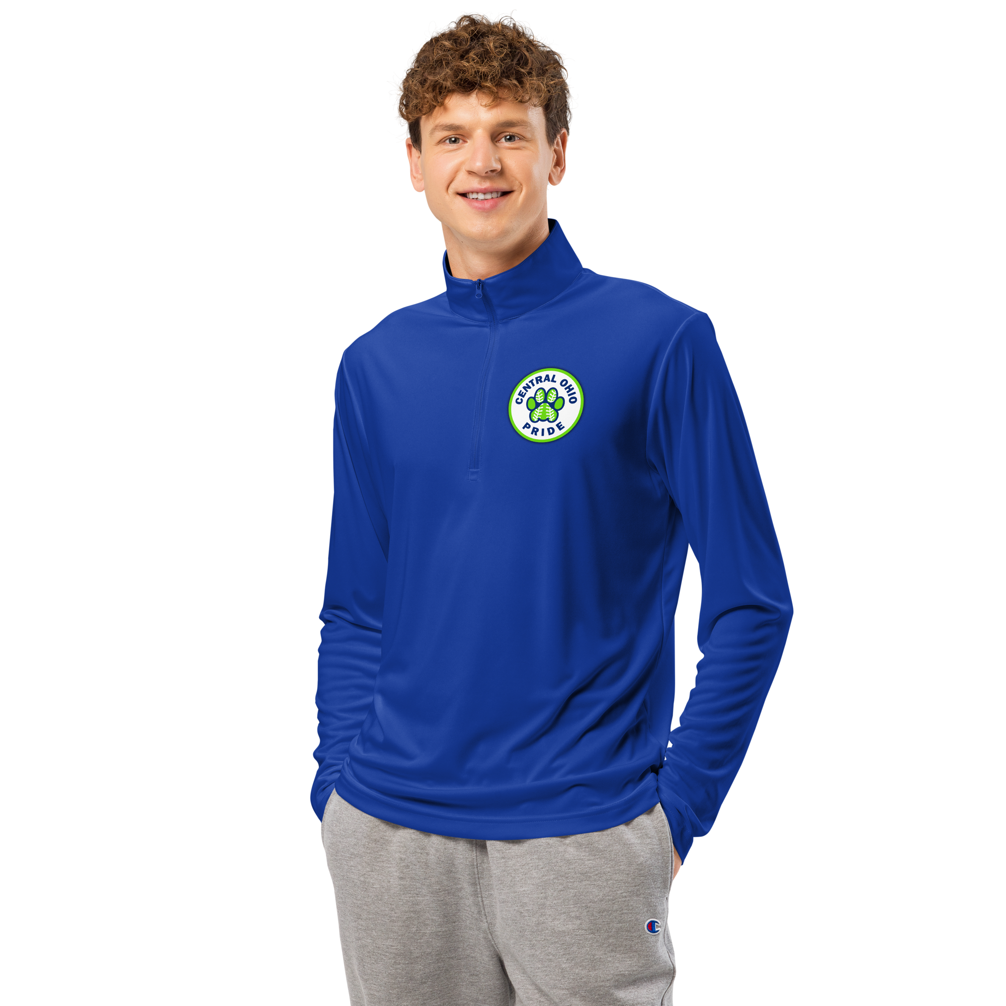 C.O. PRIDE - Lightweight Quarter Zip - Circle Logo