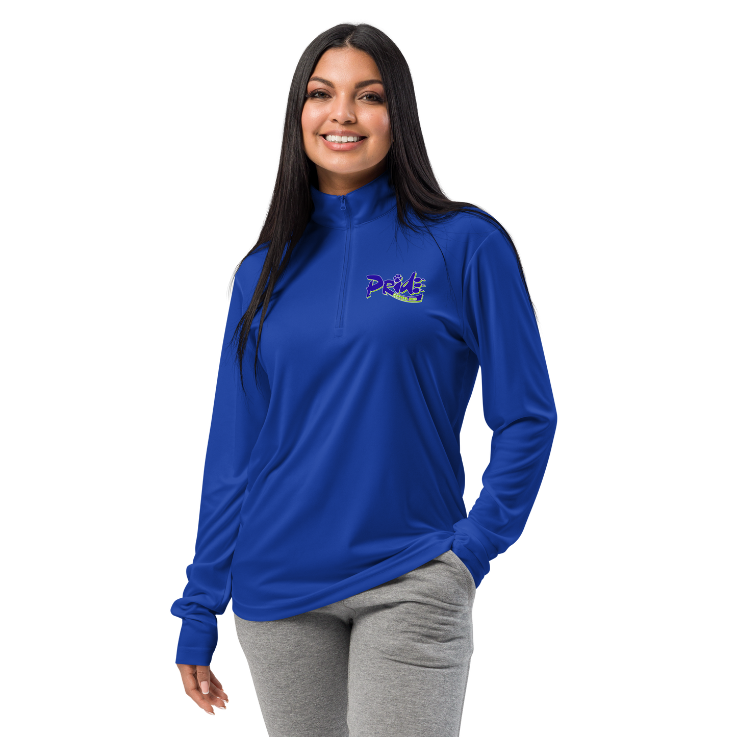 C.O. PRIDE - Lightweight Quarter Zip - Pride Text Logo