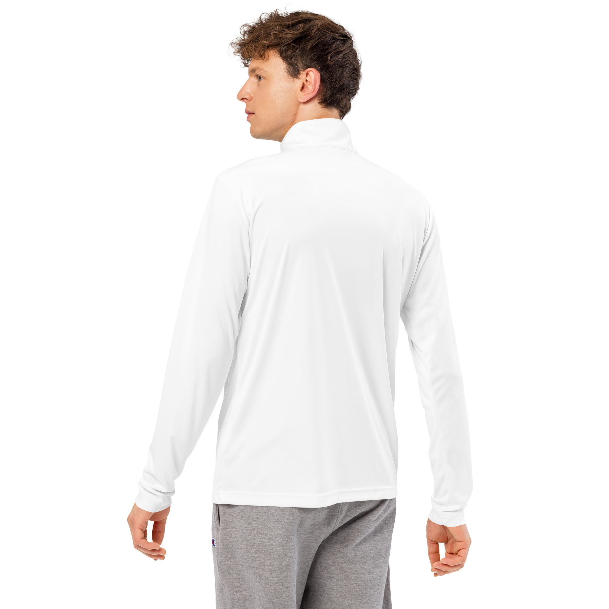 C.O. PRIDE - Lightweight Quarter Zip - Pride Text Logo