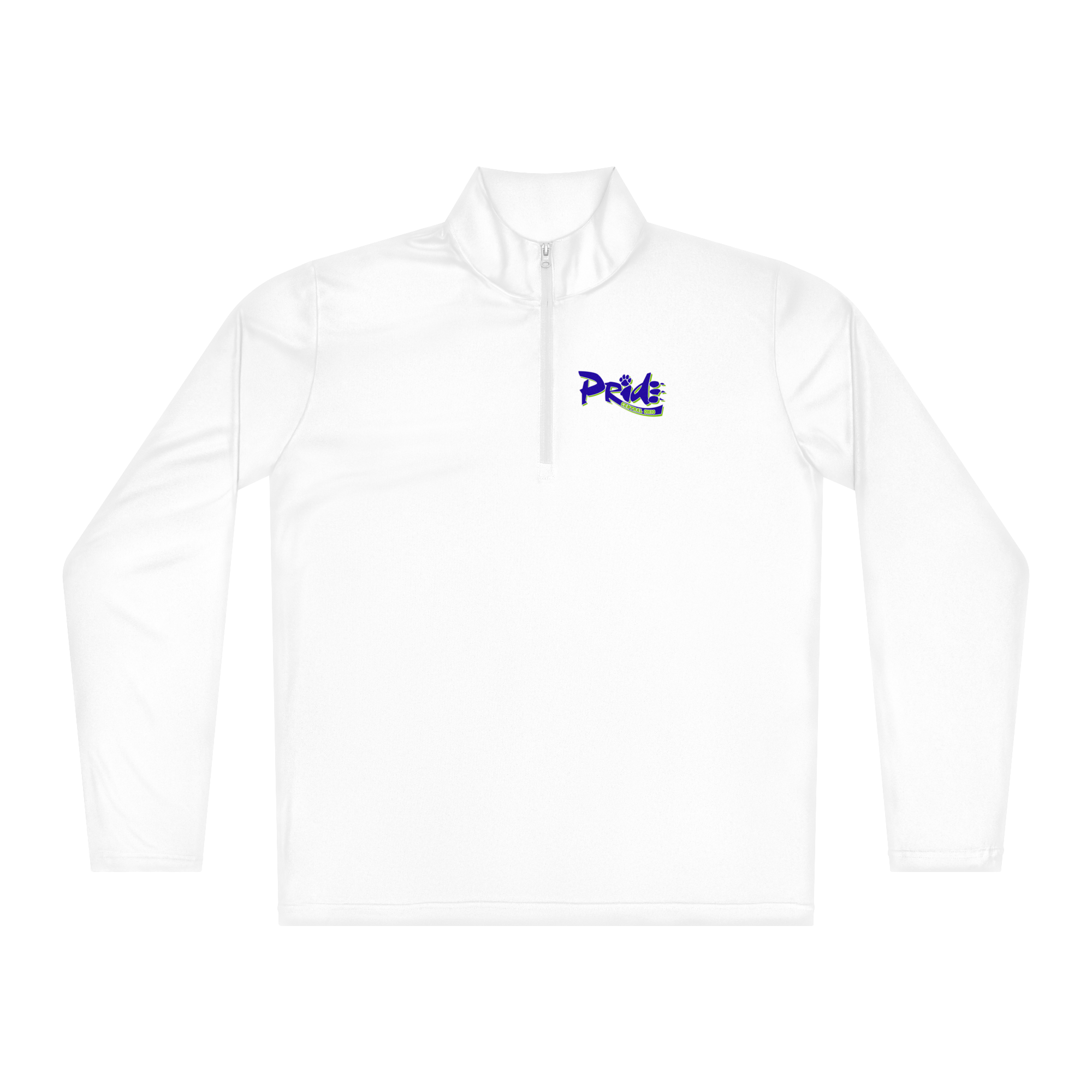 C.O. PRIDE - Lightweight Quarter Zip - Pride Text Logo