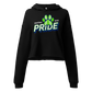 C.O. PRIDE - Cropped Hoodie - Slant Text Logo